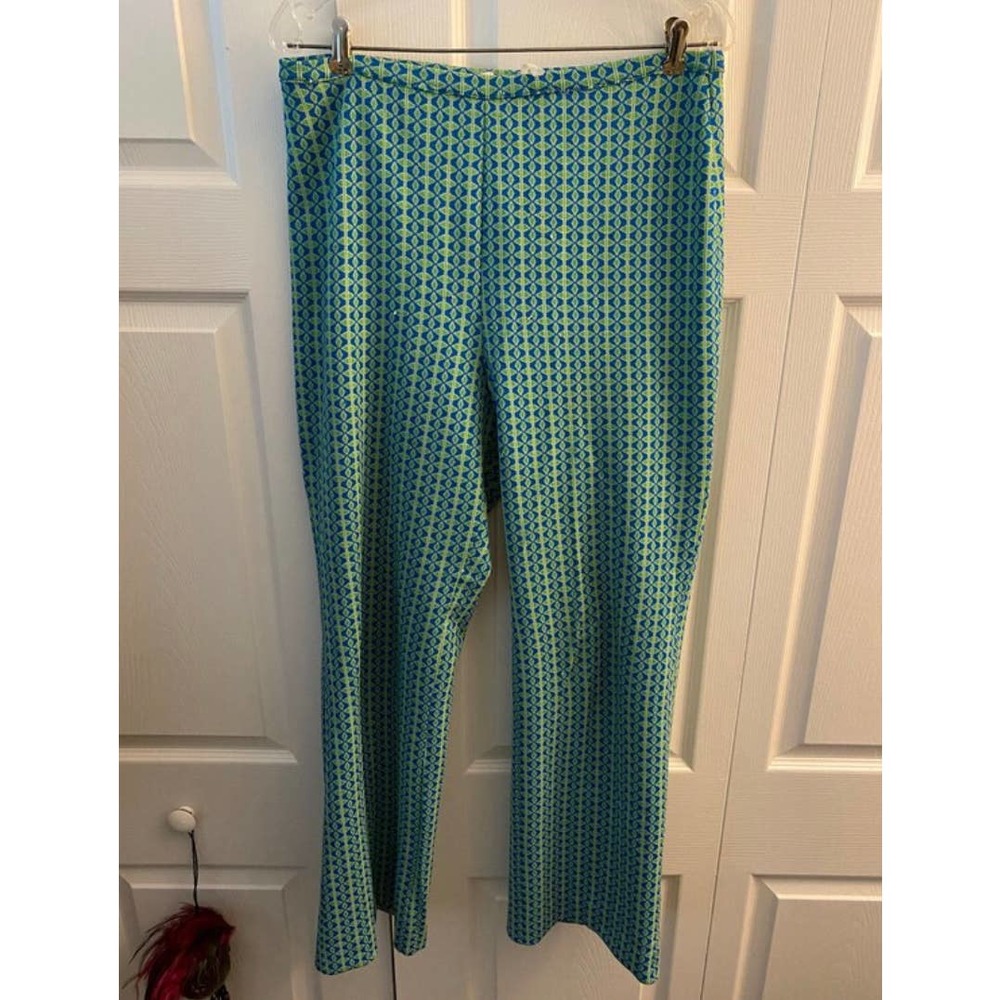 Vintage Blue & Green Pants/Capris
